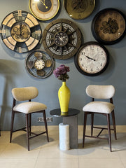 MINIMILISTIC BARSTOOLS (TOWEL STUFF) (PAIR)