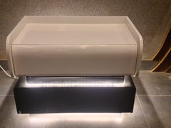 FLOATING DRAWERS LUXURY SIDETABLES.(PAIR)