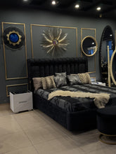 PREMIUM BLACK LUXURY BED.