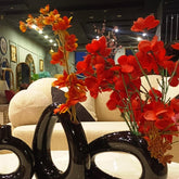 Ceramic Donut Shape Vase, Set of 3 Pieces