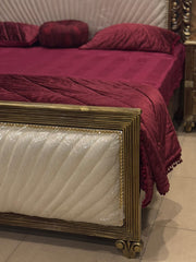 Arabian Solid Wood Bed Set