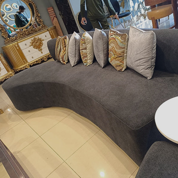 10 seater curve lounge sofa