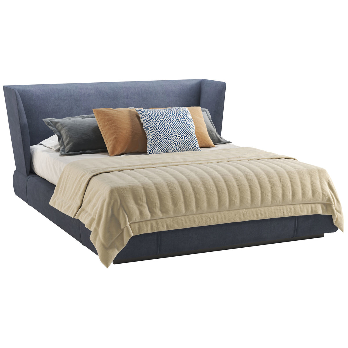 Modern Headboard Bed