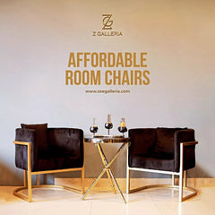 Golden Coffee Chair - Zeegalleria