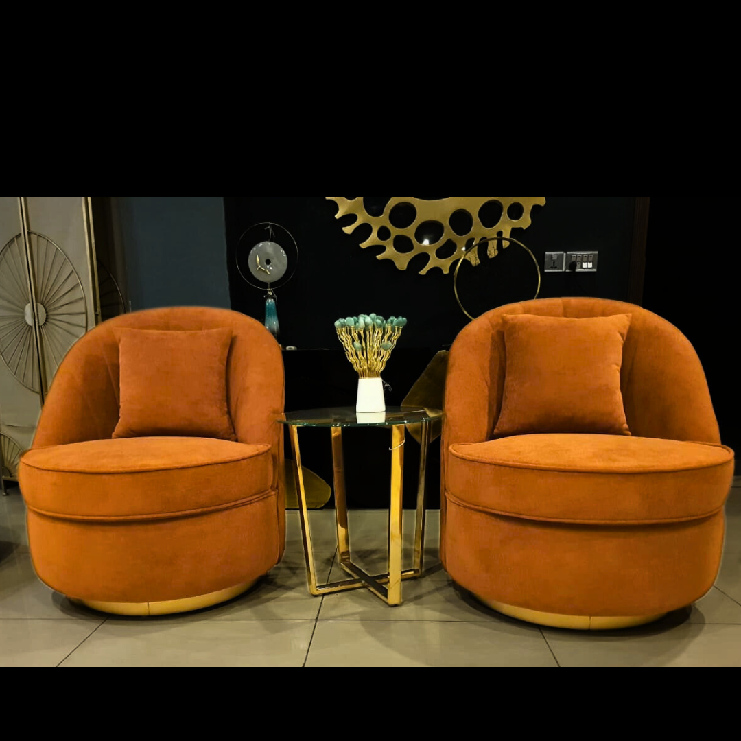 Accent Chair for Living room Chair / Bedroom Chair (Price of Set)