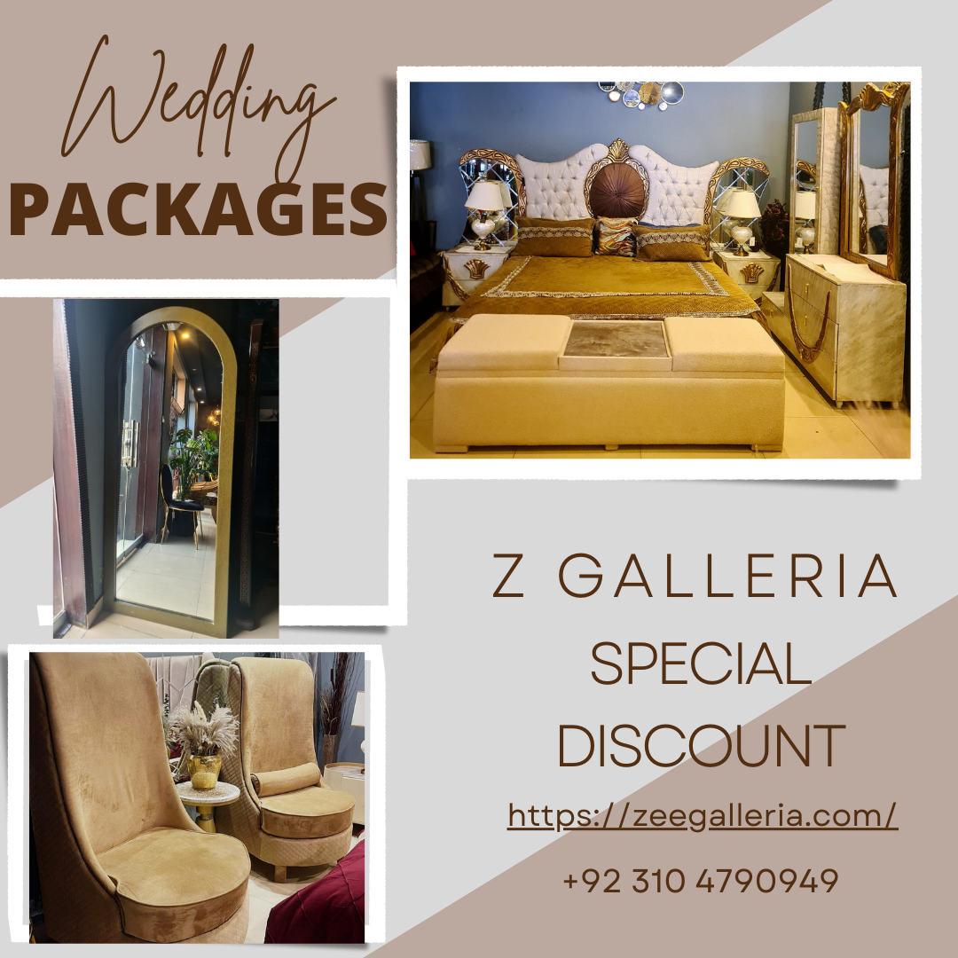 Wedding Package with Free Standing Mirror - G