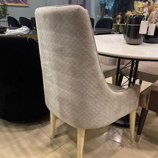 White Dinning Chair - Zeegalleria