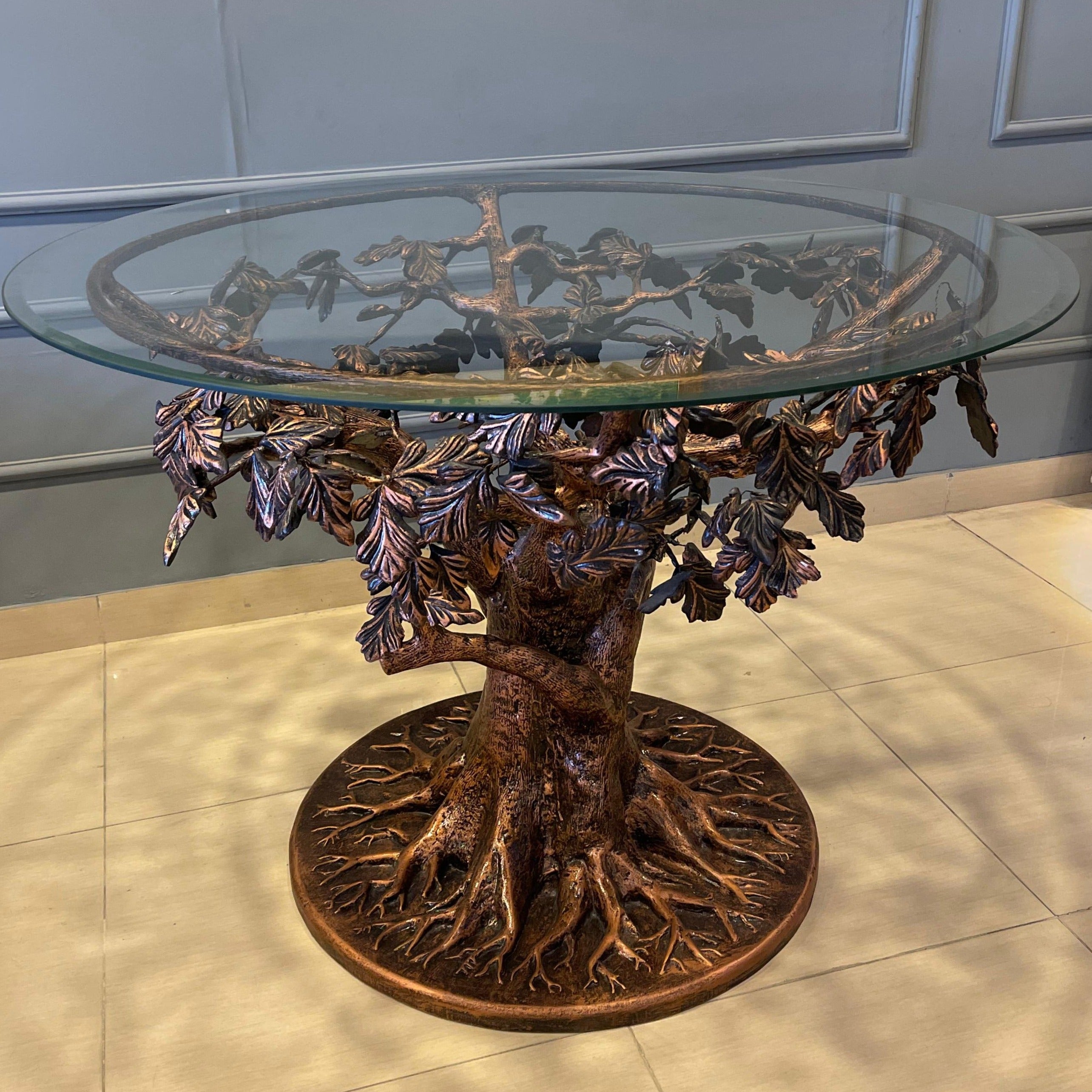 Tree Foil Table - Zeegalleria