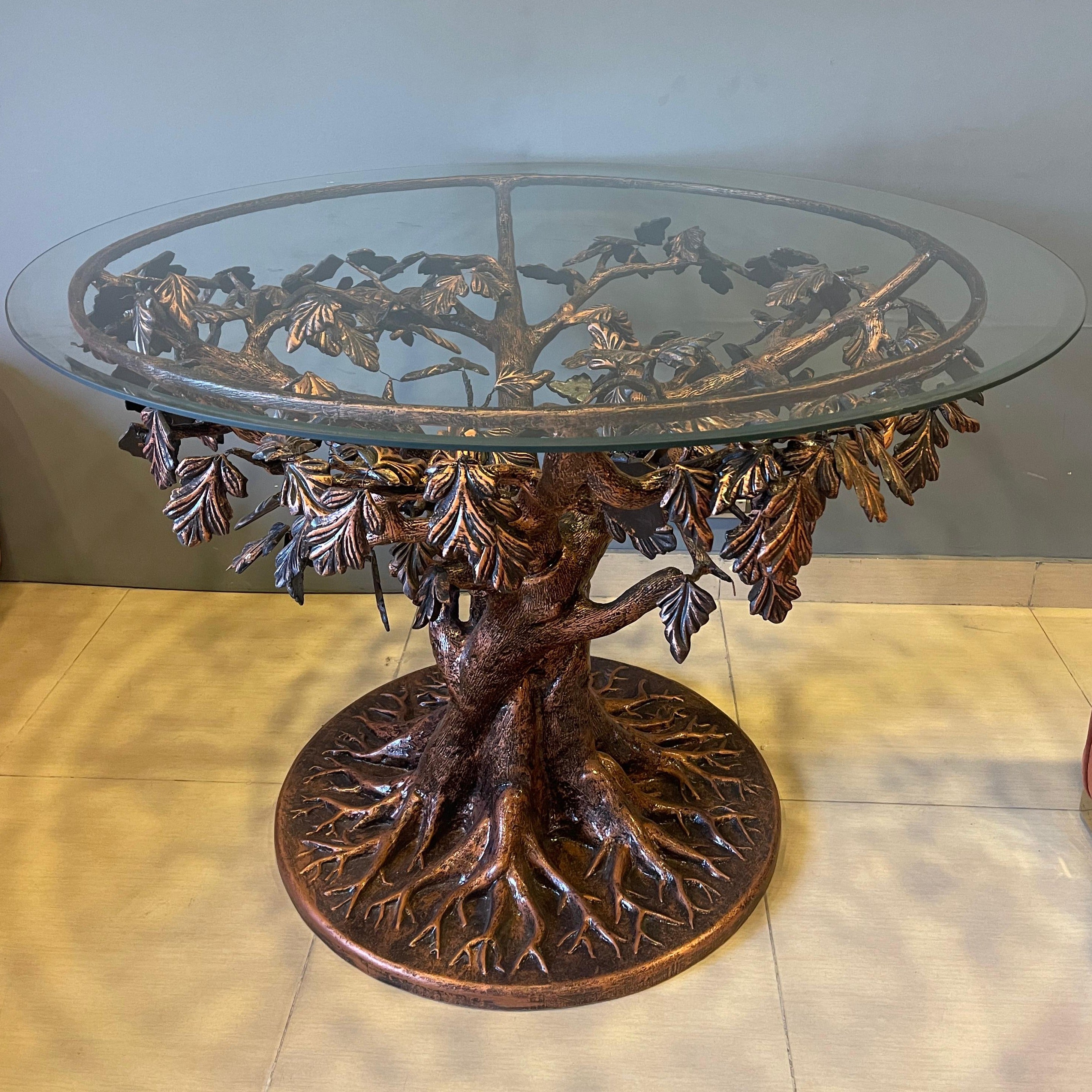 Tree Foil Table - Zeegalleria