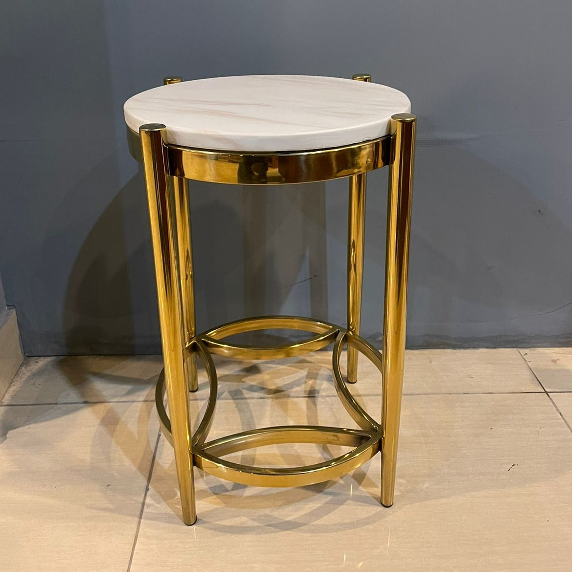 Living Lounge Drawing Bedroom Modern Side Table ( 2 Pcs) - Zeegalleria