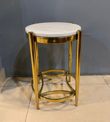 Modern Marble center Table with 2 Side Tables - Zeegalleria