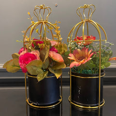 Pot Cage Golden - Zeegalleria