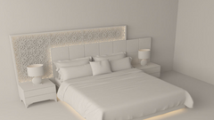 Modern Bed Islamic Pattern