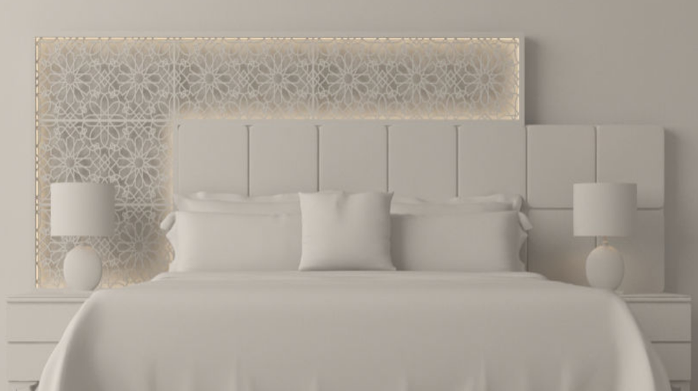 Modern Bed Islamic Pattern