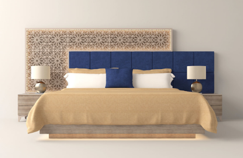 Modern Bed Islamic Pattern