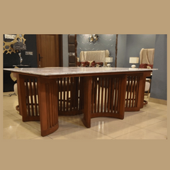 Mambo Dining Table Marble Top