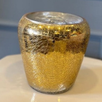 Golden Pot Vase - Zeegalleria