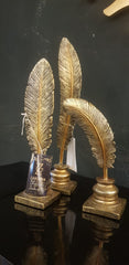 3-Piece Feather Decoration Set