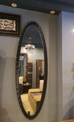 Accent Wall Hanging Mirror with Frame