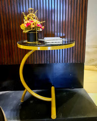 Luxury Round Sofa Side Table