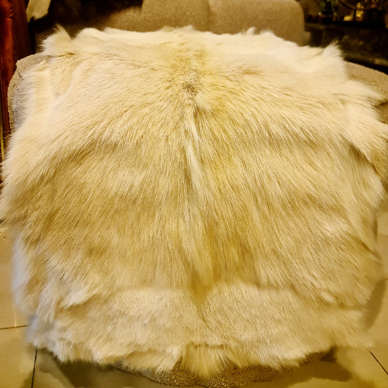 Real Goats Skin Fur Pelts