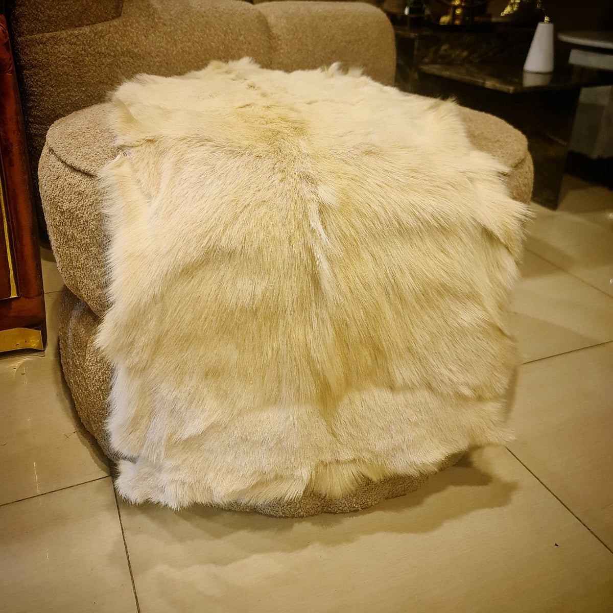 Real Goats Skin Fur Pelts