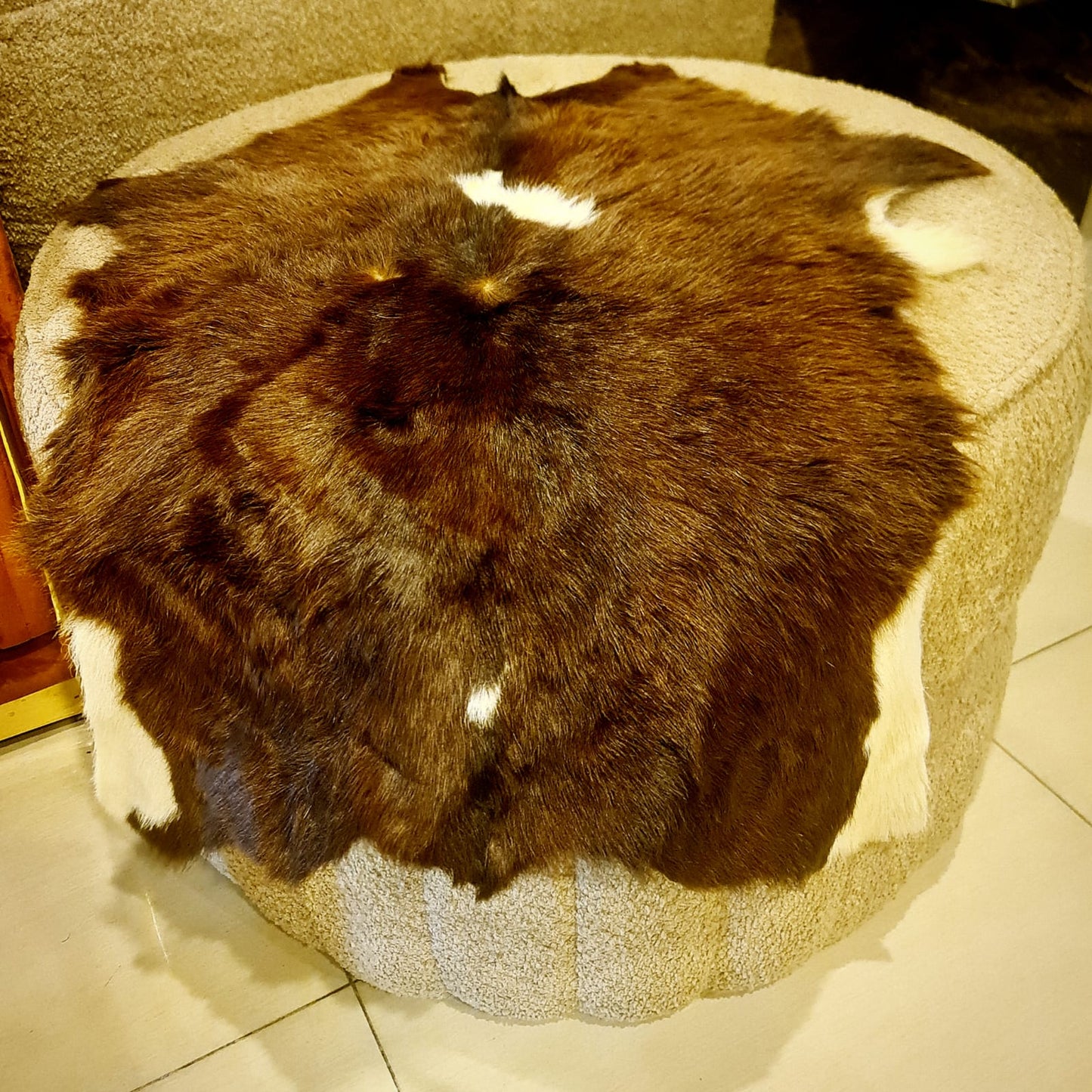 Real Goats Skin Fur Pelts