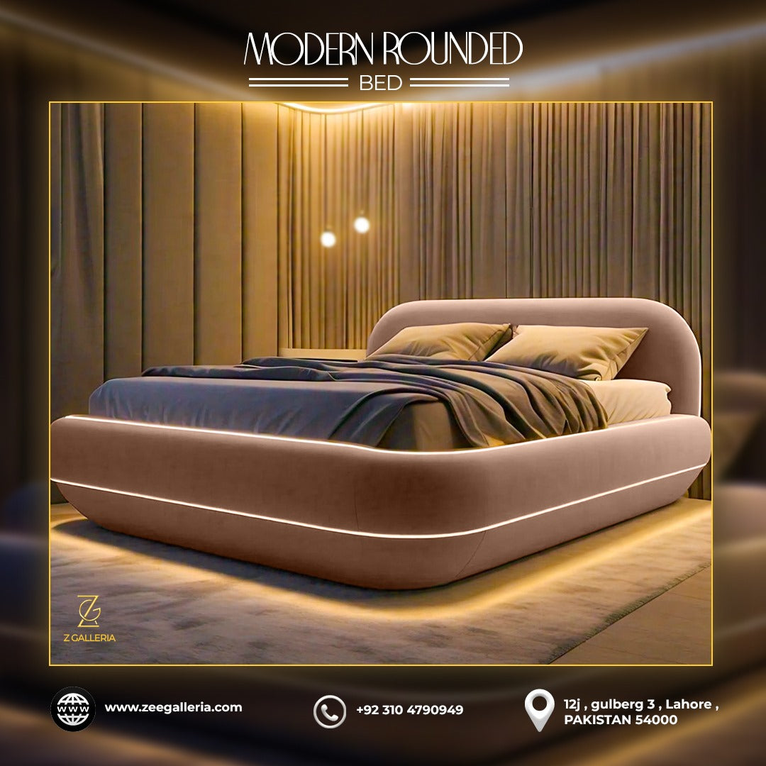 Modern round bed