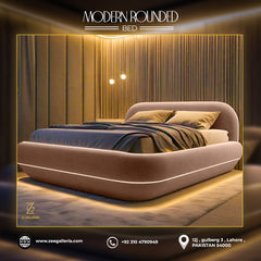 Modern round bed