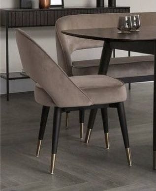 GRAYISH DINING CHAIR