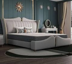 ELEGANT BACK SLEEK BED