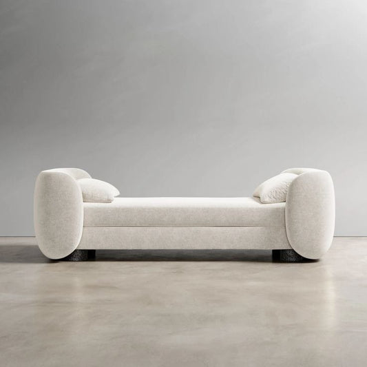 ELEGANT OTTOMAN WITH BEAUTIFUL ARMS