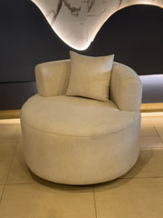 ELEGANT ROUNDED CHAIRS WITH REVOLVING