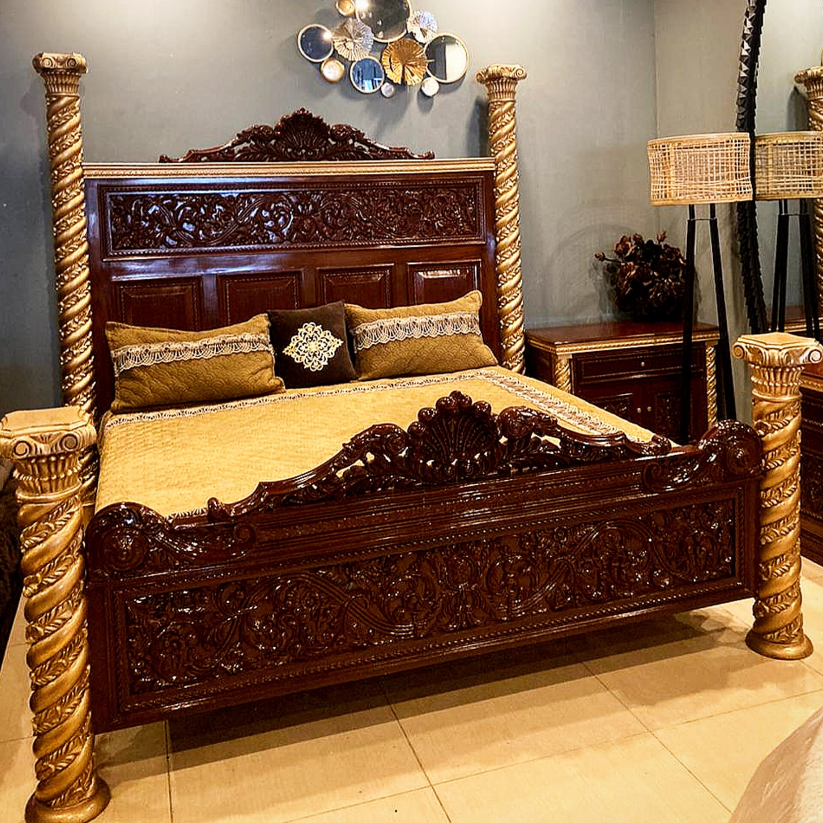 Medieval Noble Bed Set