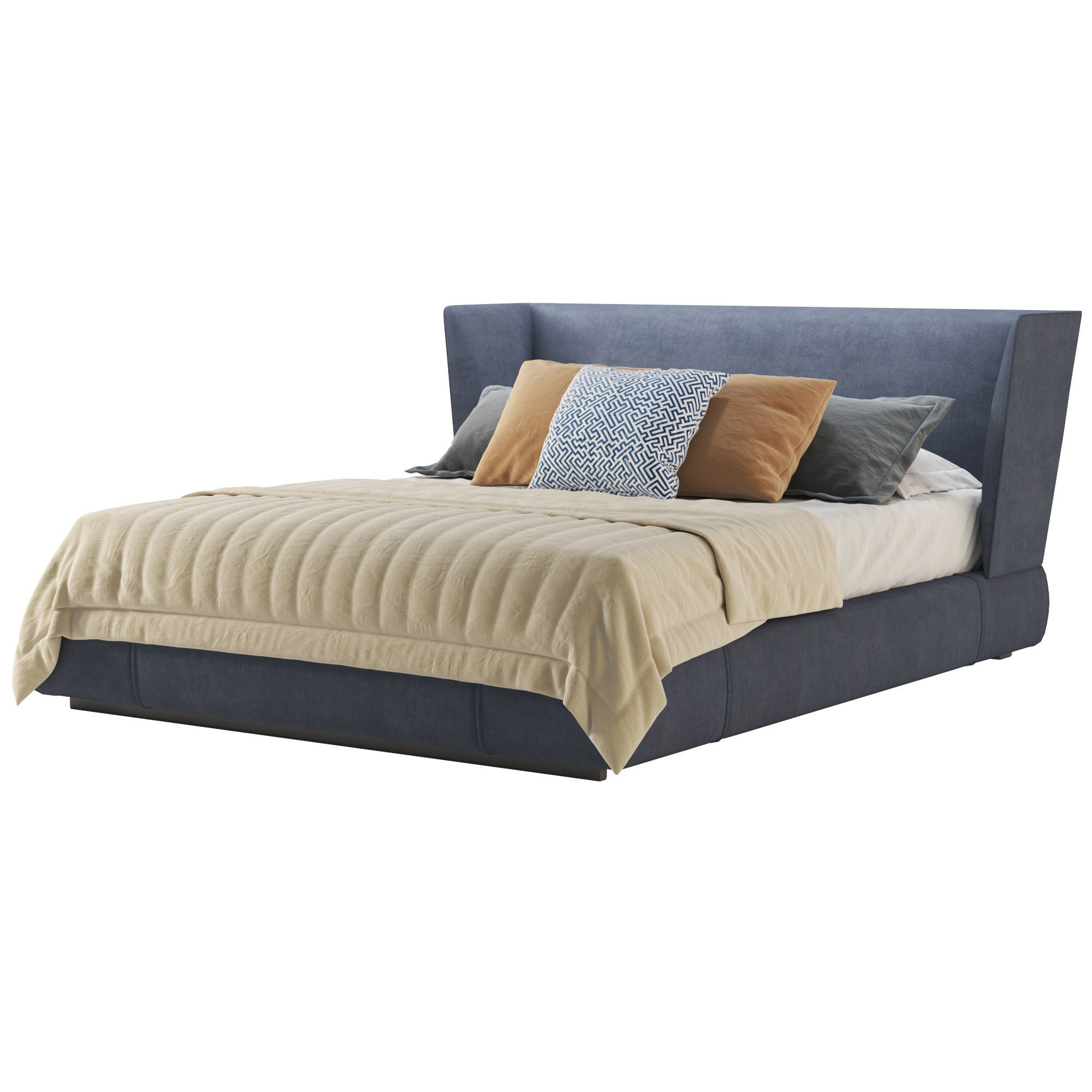 Modern Headboard Bed