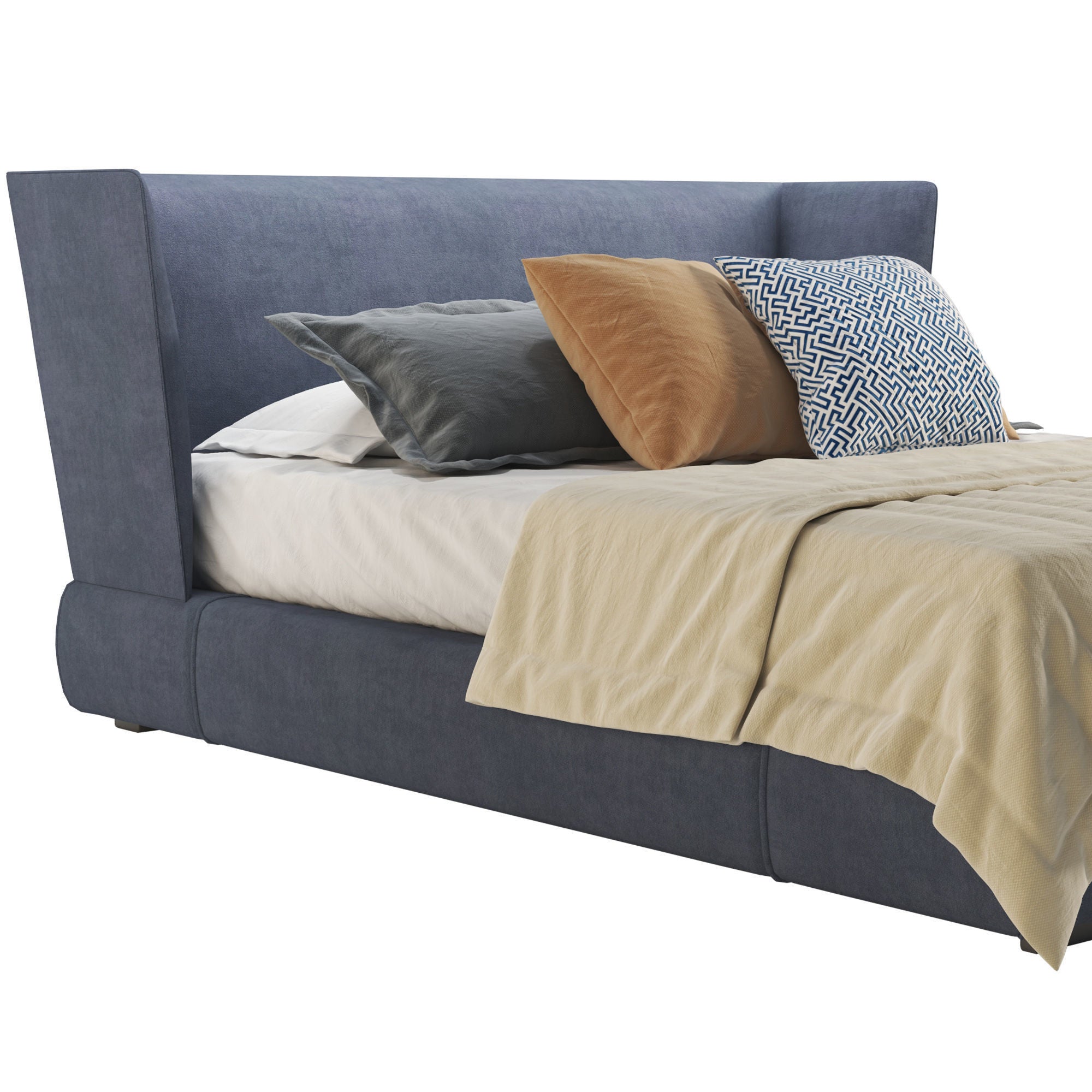 Modern Headboard Bed