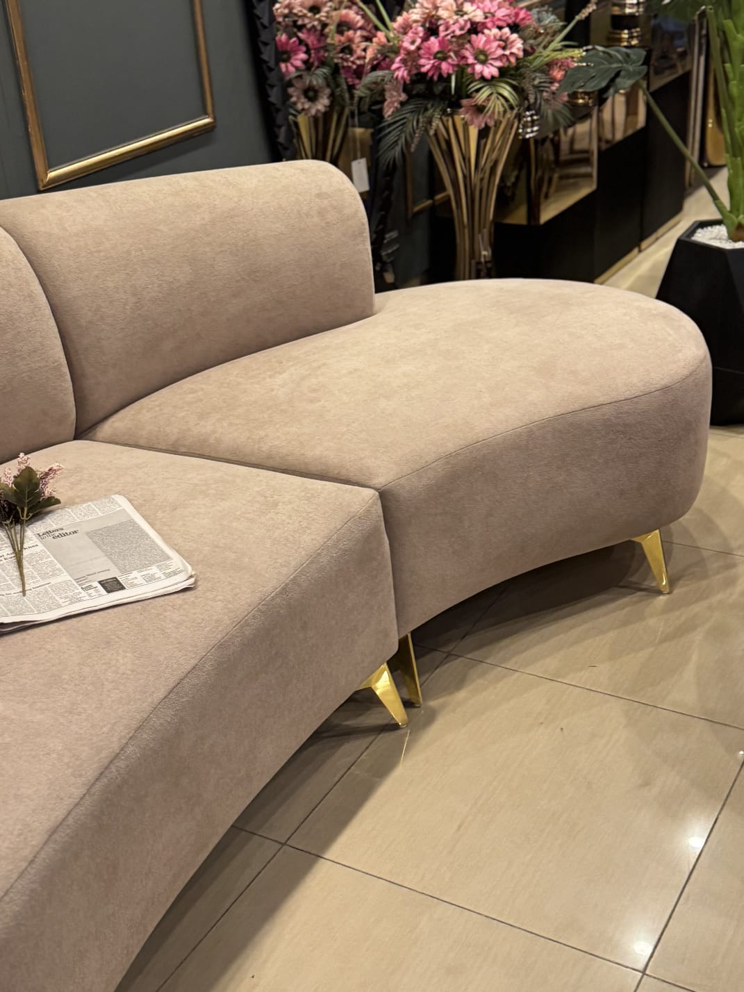 VERENDA LUXURY CURVED SOFA (6SEATER)